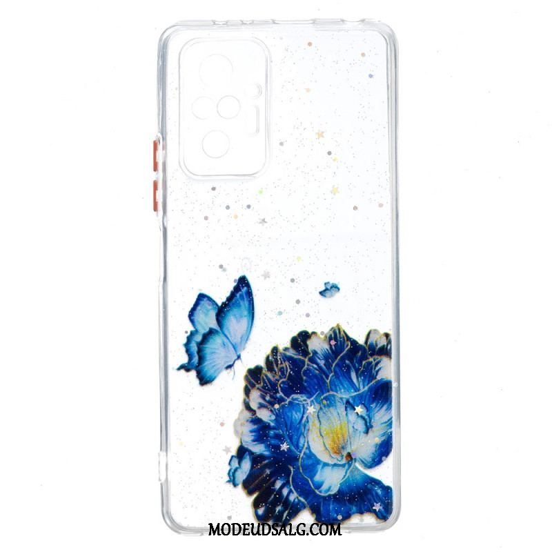 Cover Xiaomi Redmi Note 10 Pro Blomstersommerfuglehybrid