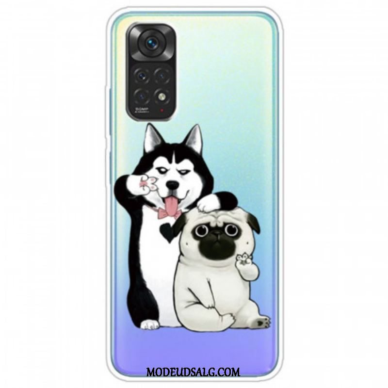 Cover Xiaomi Redmi Note 11 / 11S Sjove Hunde