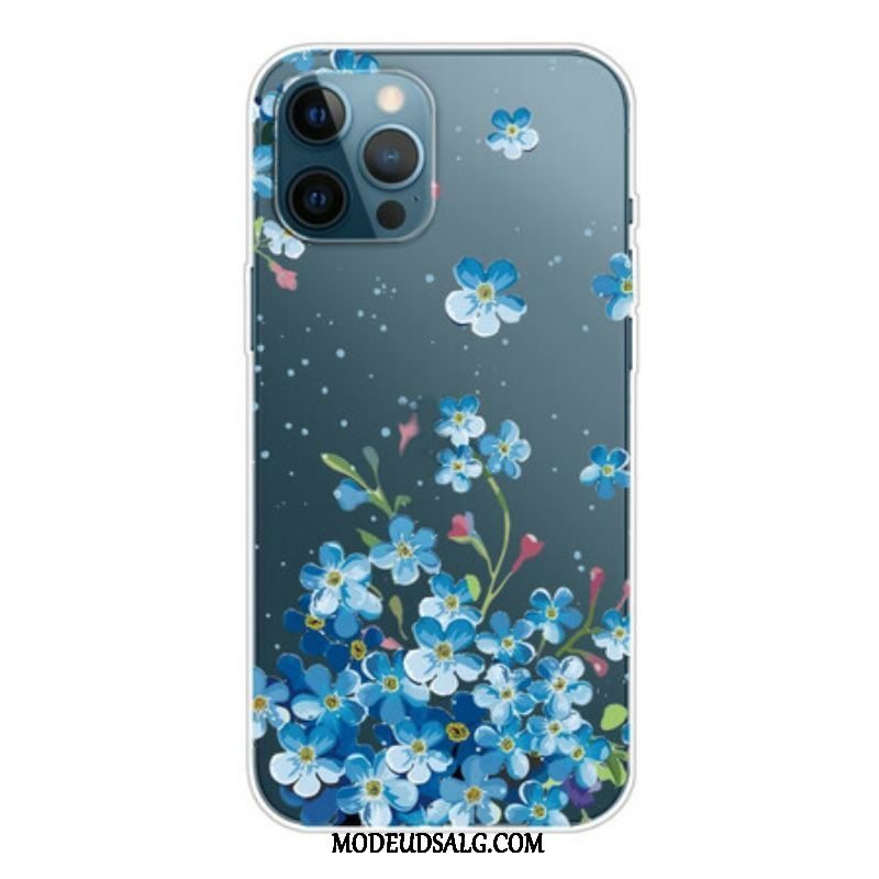 Cover iPhone 13 Pro Buket Blå Blomster