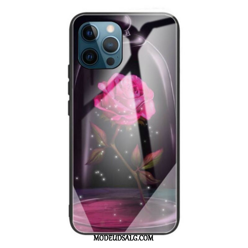 Cover iPhone 13 Pro Max Magic Pink Hærdet Glas