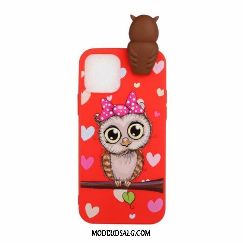 Cover iPhone 13 Pro Max Miss Owl 3d