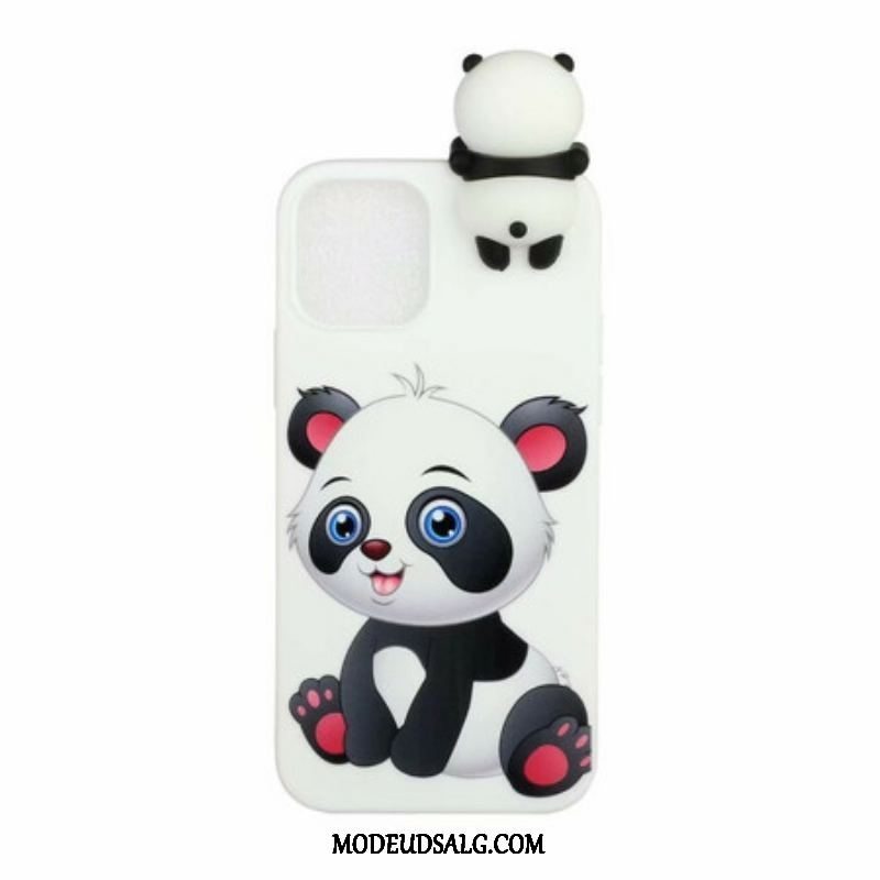 Cover iPhone 13 Pro Sød Panda 3d