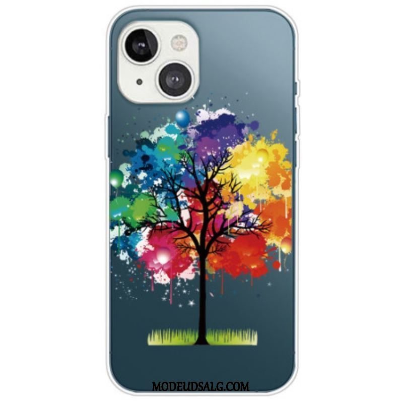 Cover iPhone 14 Plus Sømløst Akvareltræ