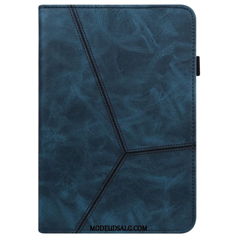 Etui Samsung Galaxy Tab A8 (2021) Geometriske Former