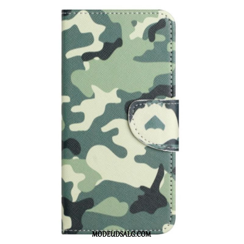 Flip Cover OnePlus 10T 5G Militær Camouflage