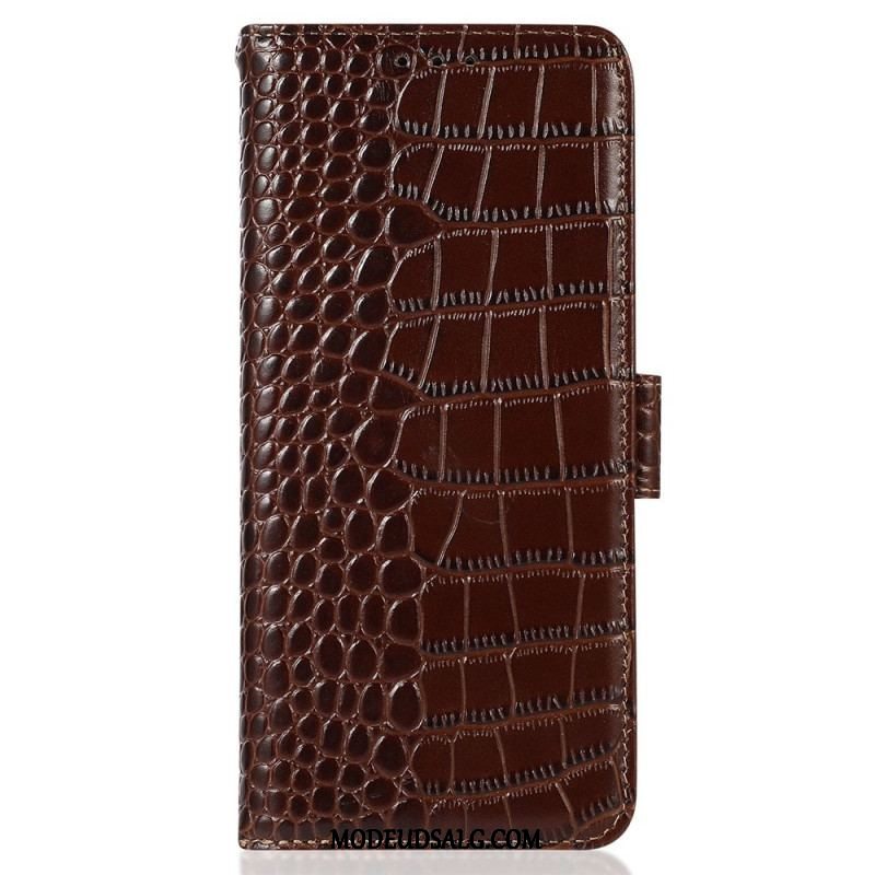 Flip Cover OnePlus Nord CE 3 Lite 5G Crocodile Style Rfid