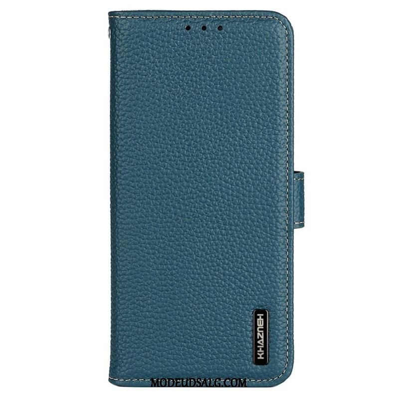 Flip Cover Samsung Galaxy M13 Khazneh Litchi Læder