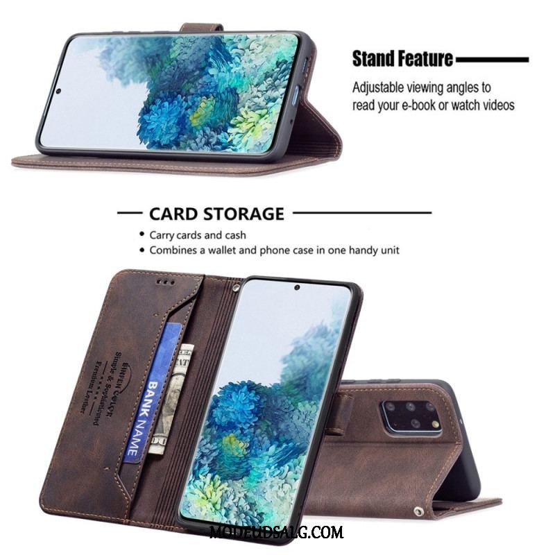 Flip Cover Samsung Galaxy S20 Plus / S20 Plus 5G Rfid Binfen Farve