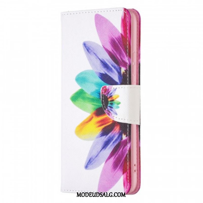 Flip Cover Xiaomi 12 / 12X Akvarel Blomst