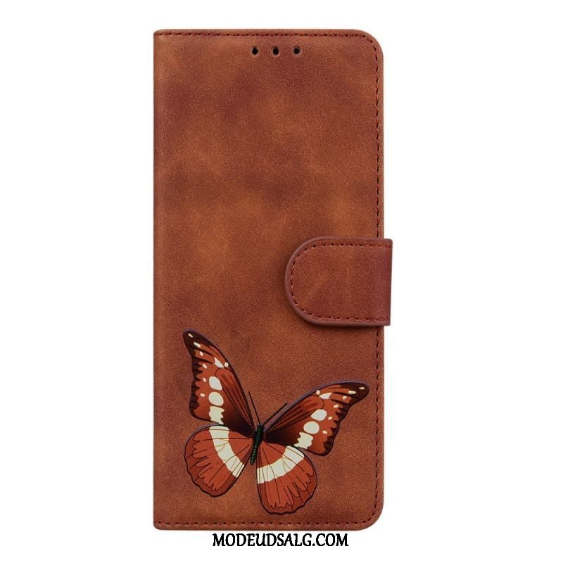 Flip Cover Xiaomi 12 Pro Skin-touch Butterfly