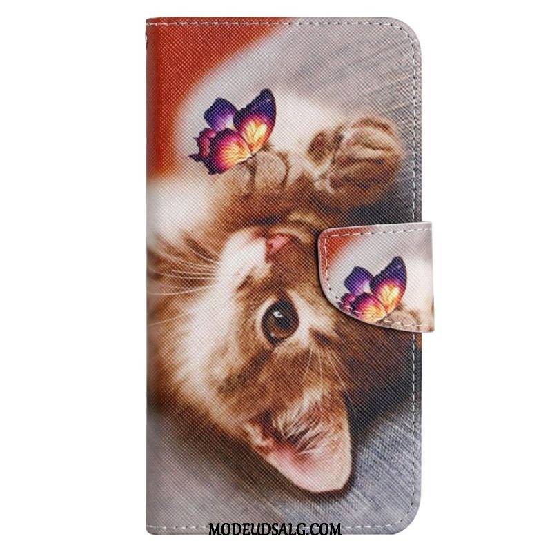 Flip Cover Xiaomi 12T / 12T Pro Katte Med Snor