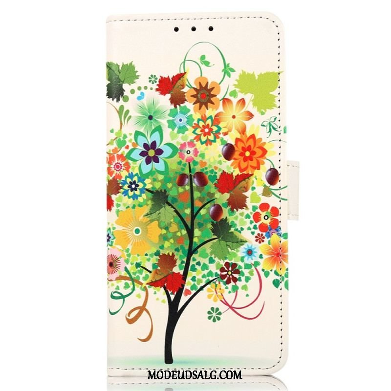 Flip Cover Xiaomi 13 Lite Blomstrende Træ