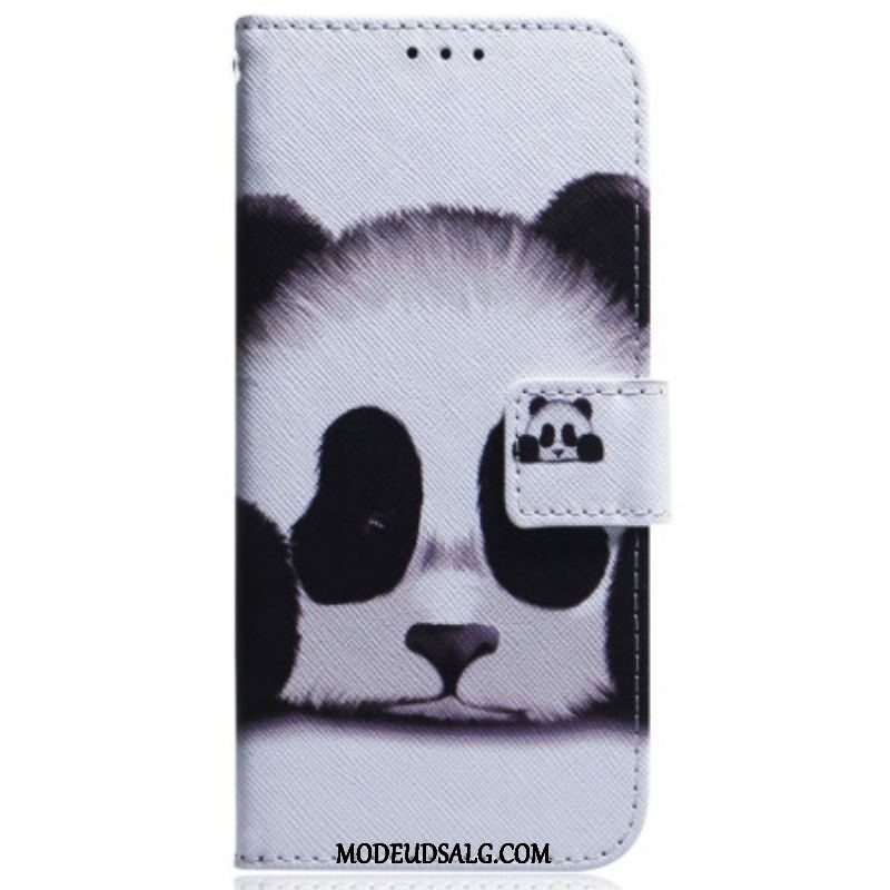 Flip Cover iPhone 15 Panda