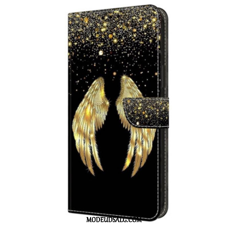 Flip Cover iPhone 15 Pro Gyldne Vinger
