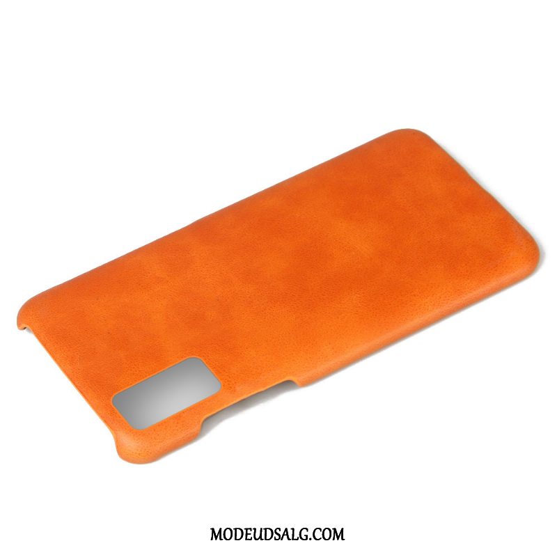 Honor 30 Etui / Cover Kvalitet Beskyttelse Orange Læder
