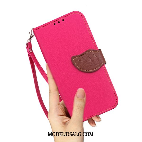 Htc 10 Etui Kort Rød Blad Support Cover