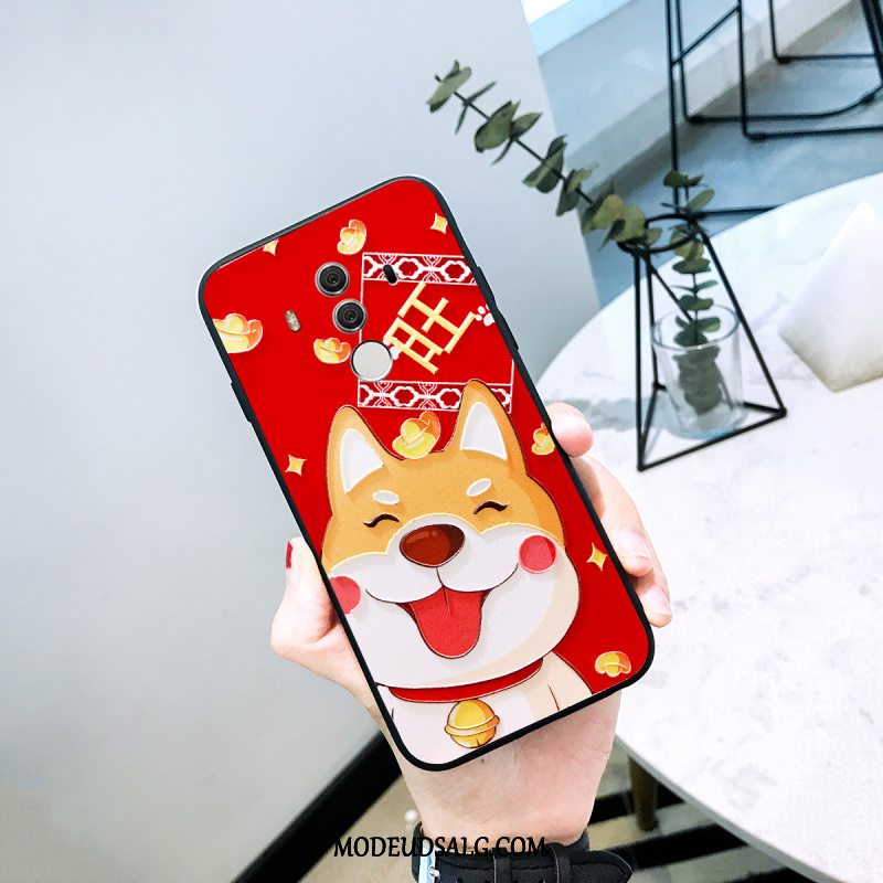 Huawei Mate 10 Pro Etui Net Red Smuk Alt Inklusive Cover Sort