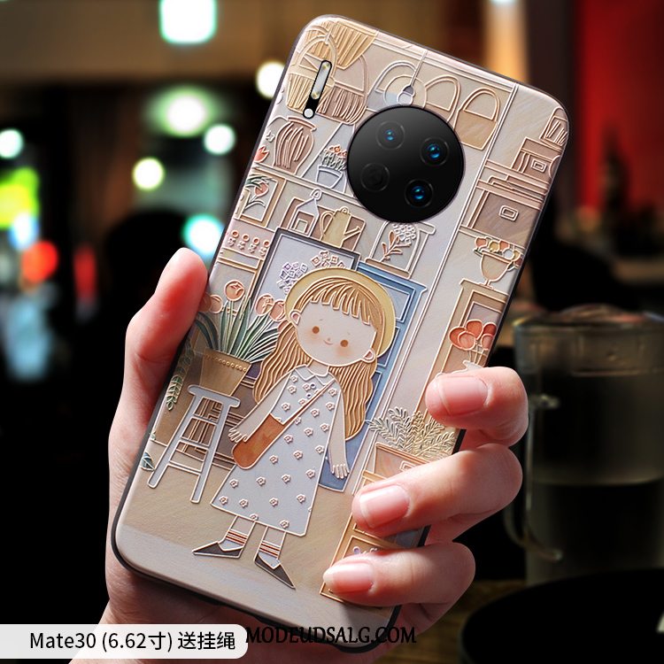 Huawei Mate 30 Etui / Cover Anti-fald Kreativ Net Red Smuk Silikone