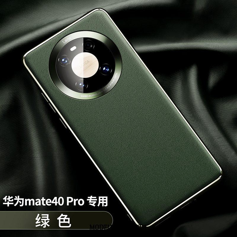Huawei Mate 40 Pro Etui Beskyttelse Cover Alt Inklusive Grøn Tynd