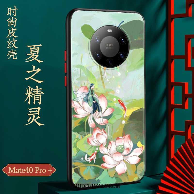 Huawei Mate 40 Pro+ Etui Beskyttelse Kinesisk Stil Cover Af Personlighed High End