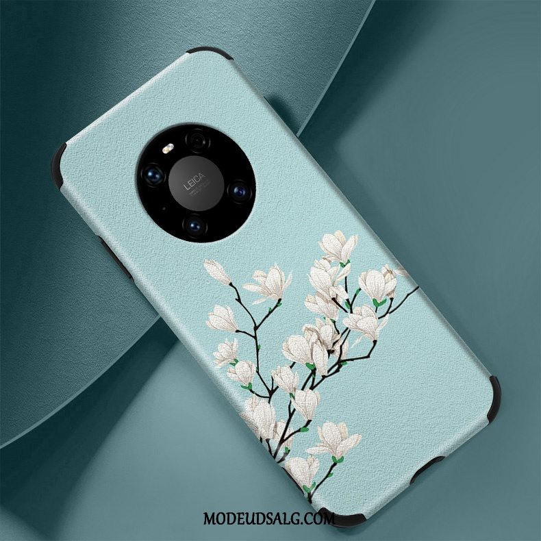 Huawei Mate 40 Pro Etui Beskyttelse Silikone Anti-fald Vintage Tynd