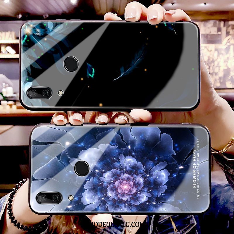 Huawei P Smart 2019 Etui Alt Inklusive Spejl Beskyttelse Sort Cover