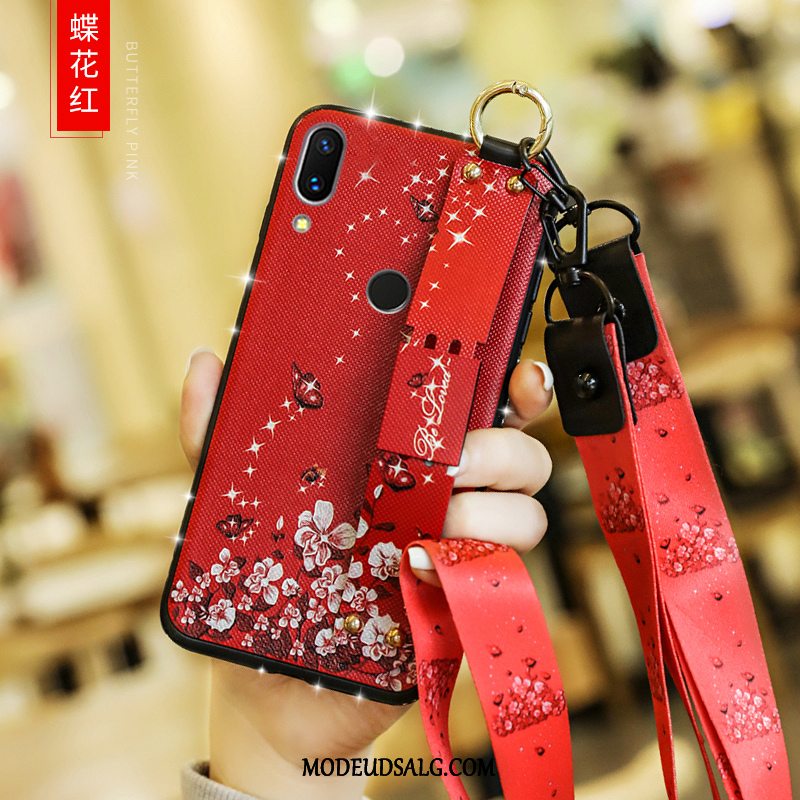 Huawei P Smart+ Etui Silikone Rød Cover Af Personlighed Net Red