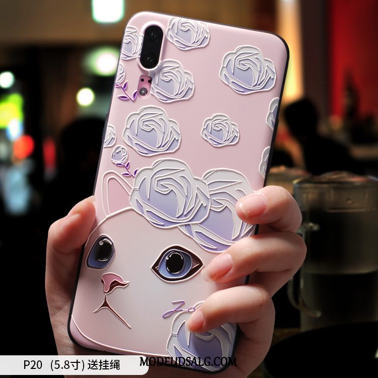 Huawei P20 Etui / Cover Hængende Ornamenter Af Personlighed Trendy Beskyttelse Tynd