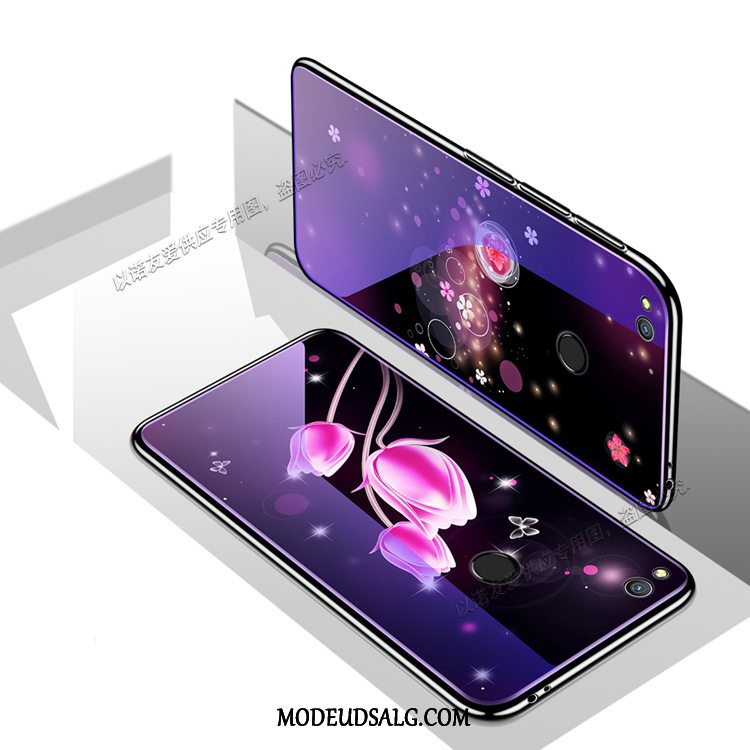 Huawei P8 Lite 2017 Etui Cover Ungdom Lilla Glas