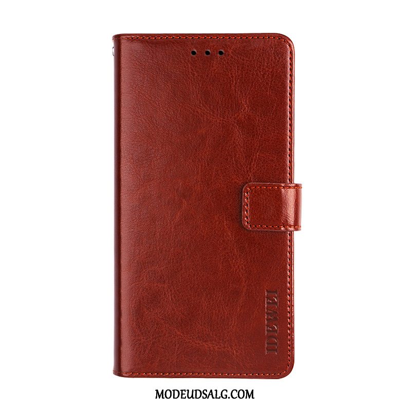 Huawei Y5 2018 Etui Anti-fald Lædertaske Folio