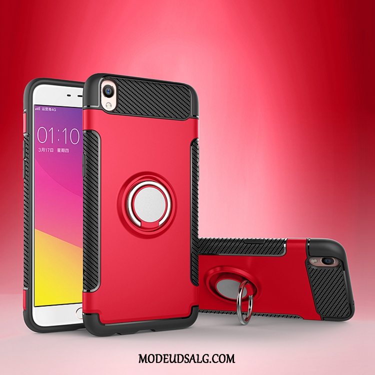Huawei Y5 2019 Etui / Cover Beskyttelse Tykke Rød Support