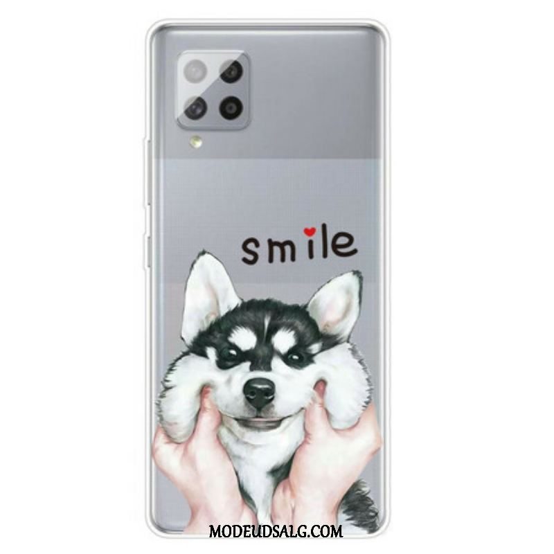 Mobilcover Samsung Galaxy A42 5G Smile Hund