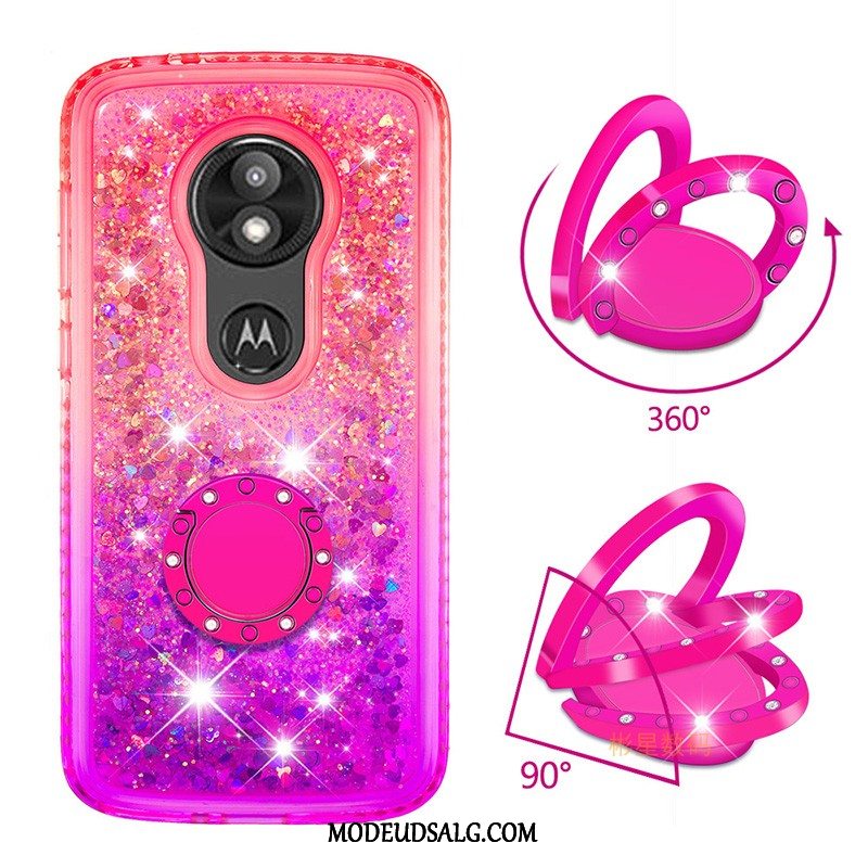 Moto E5 Play Etui / Cover Ring Blød Flydende Af Personlighed Trend