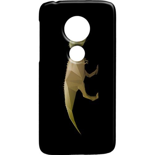Moto G7 Plus Etui / Cover Beskyttelse Kreativ Hård Sort Dyr