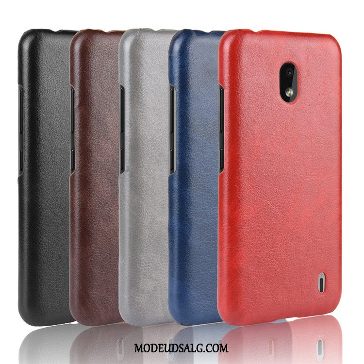 Nokia 2.2 Etui Læder Tasker Beskyttelse Cover Rød