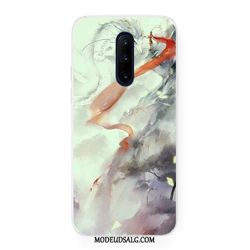 Oneplus 7 Etui Grøn Håndmalet