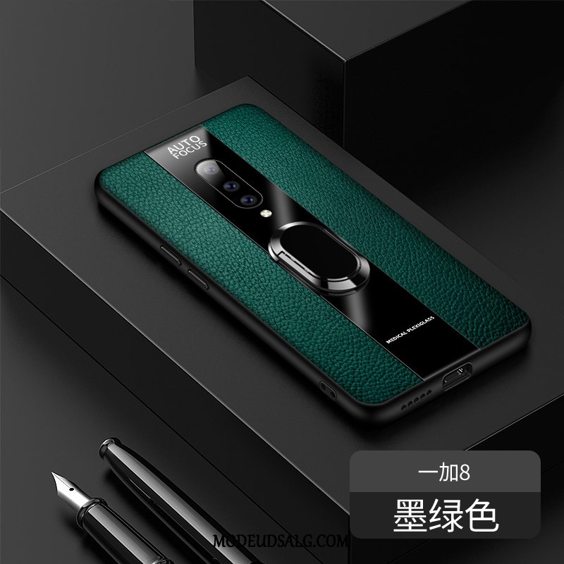 Oneplus 8 Etui Business Cover Ring Tynd Anti-fald