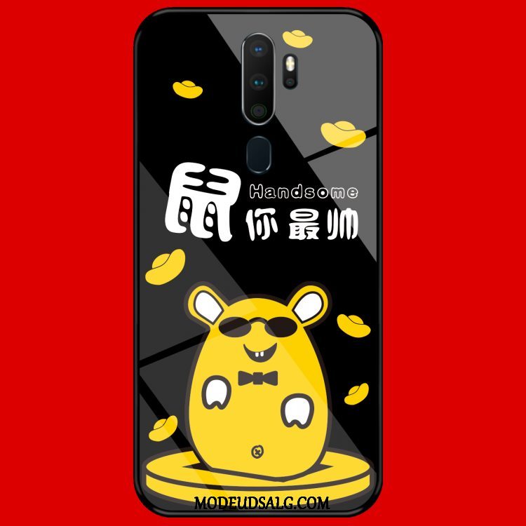 Oppo A5 2020 Etui / Cover Alt Inklusive Cartoon Smuk Glas Net Red