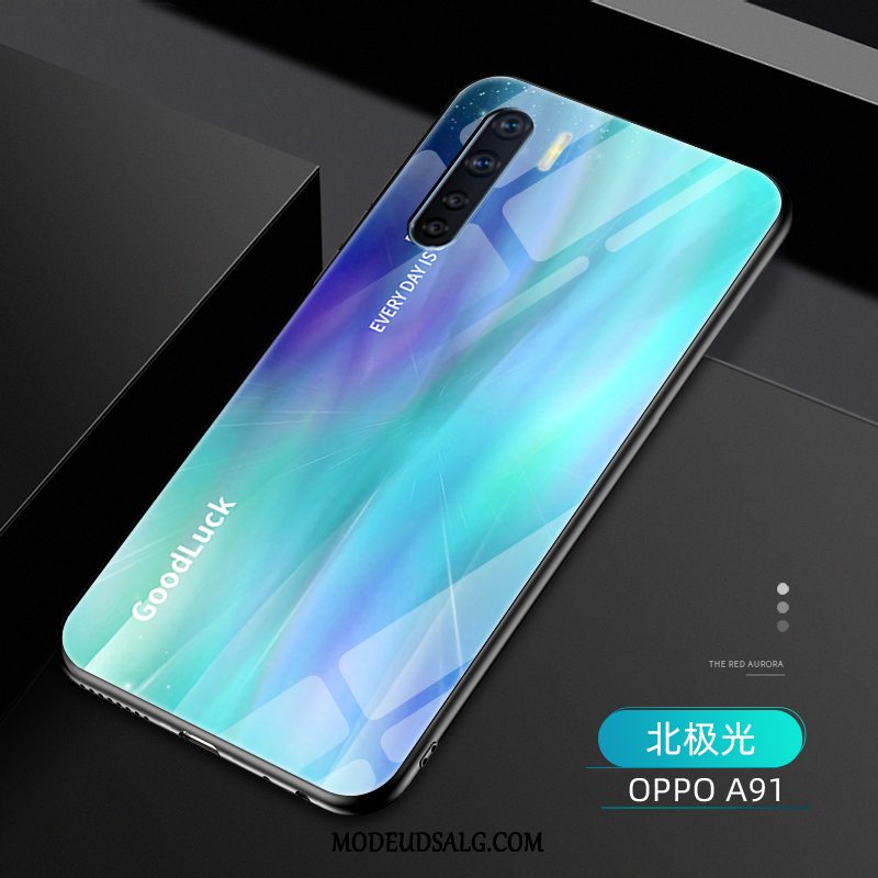 Oppo A91 Etui Af Personlighed Tynd Mode Gradient Silikone