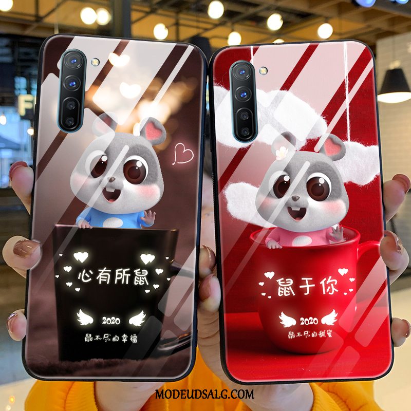 Oppo Reno 3 Etui Cover Net Red Kreativ Rød Rotte