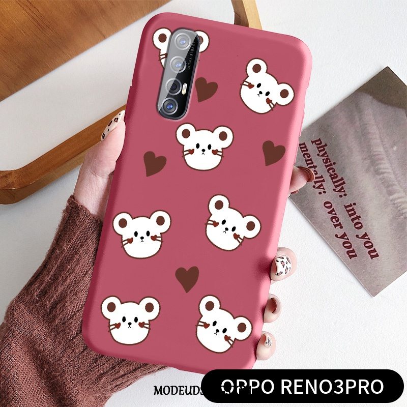 Oppo Reno 3 Pro Etui / Cover Smuk Rotte Frisk Simple