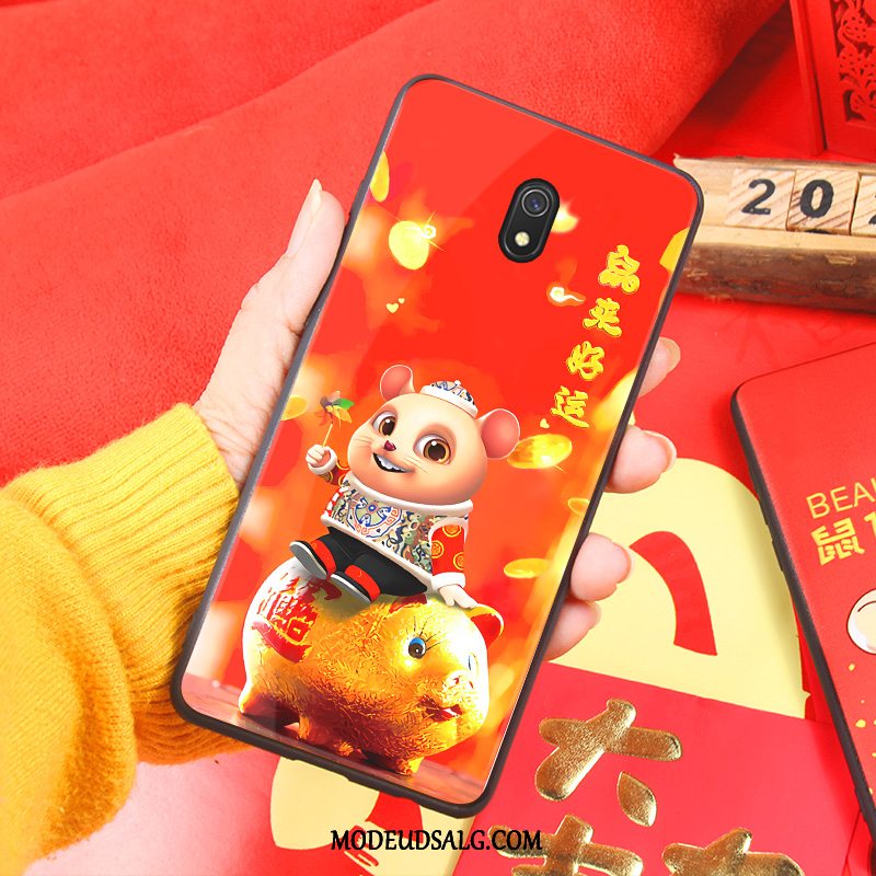 Redmi 8a Etui Anti-fald Beskyttelse Rotte Blød Hærdning