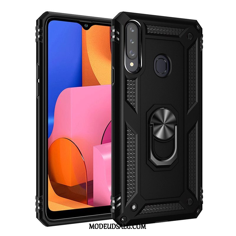Samsung Galaxy A20s Etui Ny Beskyttelse Bil Magnetisk Ring