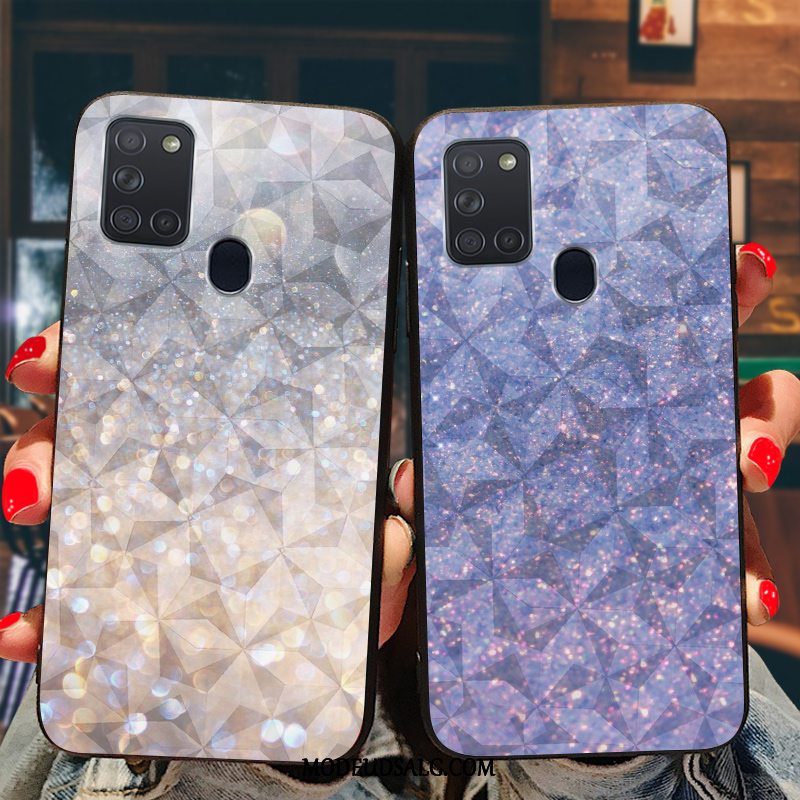 Samsung Galaxy A21s Etui Af Personlighed Net Red Mode Mønster Cover
