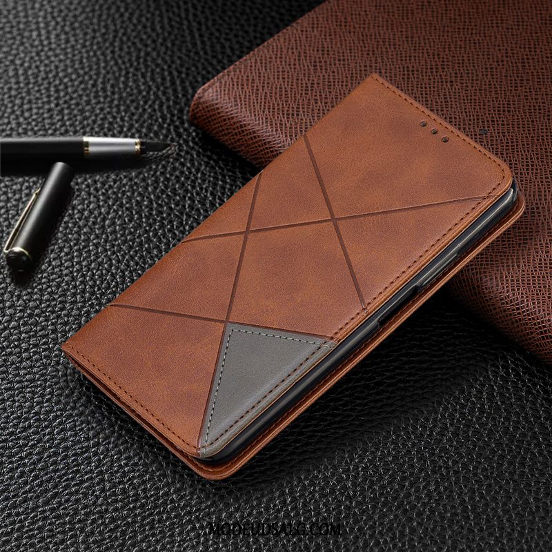 Samsung Galaxy A21s Etui Kort Lædertaske Cover Automatisk Alt Inklusive