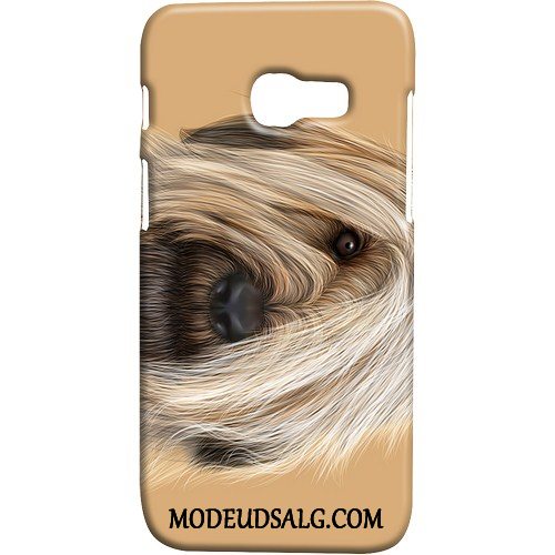 Samsung Galaxy A3 2017 Etui Nubuck Kat Cover Hund Kreativ