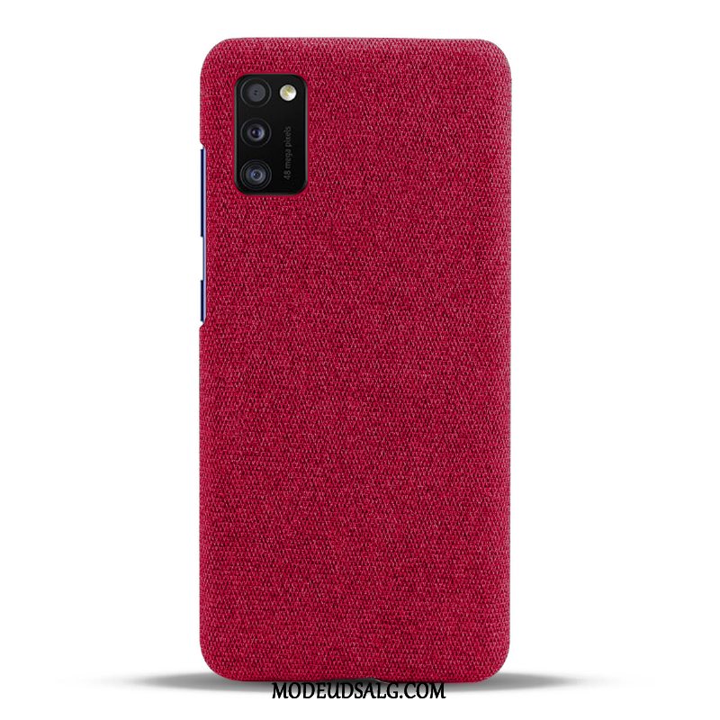 Samsung Galaxy A41 Etui Rød Cover Beskyttelse Tynd Tasker
