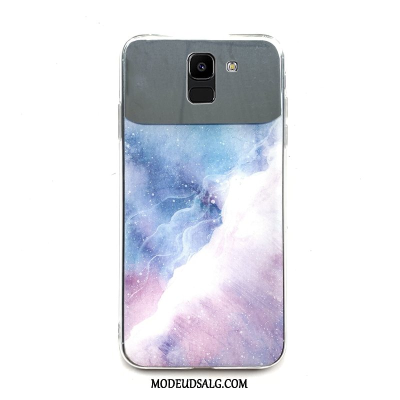 Samsung Galaxy A6 Etui Af Personlighed Kreativ Spejl Blød Belægning