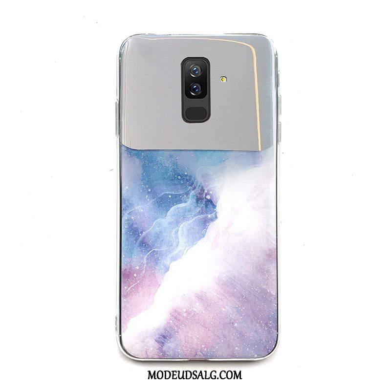 Samsung Galaxy A6+ Etui Membrane Cover Hærdning Mode Farve