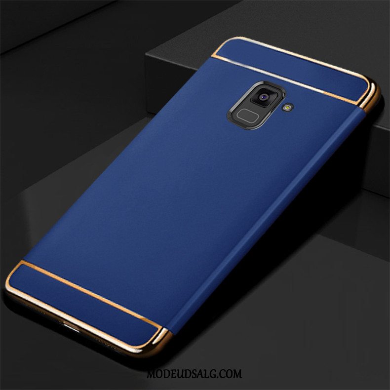 Samsung Galaxy A8 Etui Nubuck Blå Beskyttelse Anti-fald